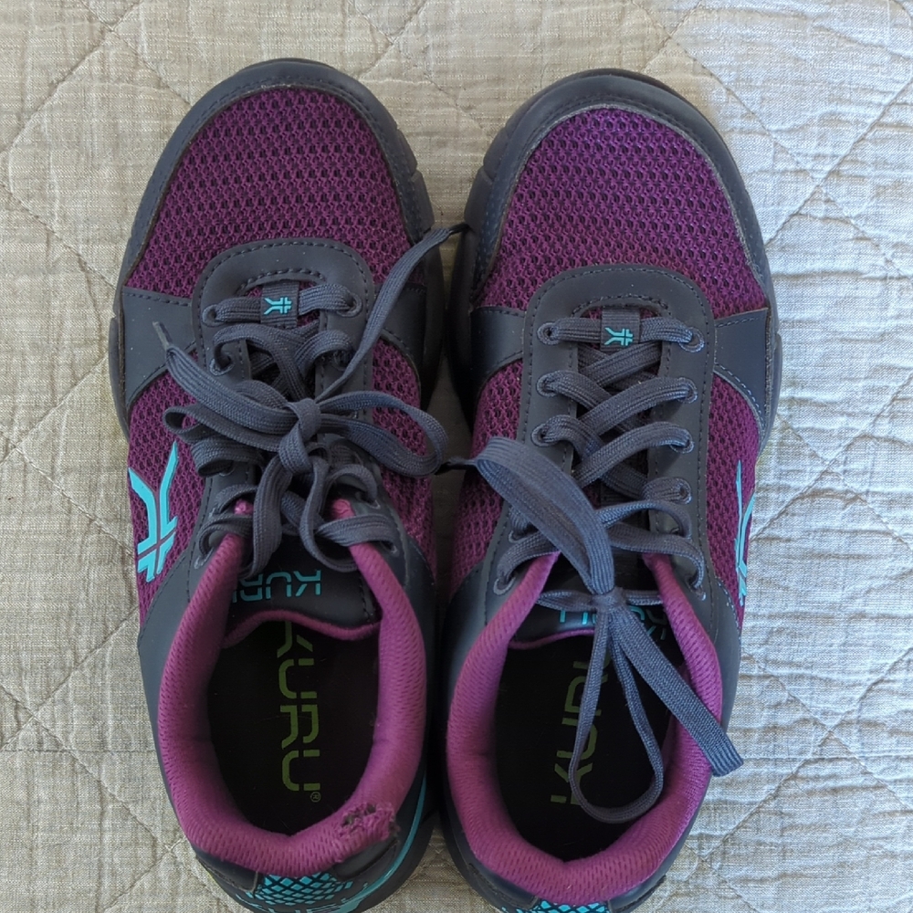 KURU Women's Sneakers in Purple and Navy
